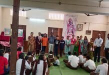 राजनांदगांव : सरस्वती उच्चतर माध्यमिक विद्यालय में हर्षोल्लास के साथ मनाया गया शाला प्रवेश उत्सव…