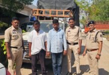 राजनांदगांव: गोदाम से लाखों रुपये का अनाज चोरी करने वाले दो फरार आरोपी गिरफ्तार, पिकअप वाहन जब्त…