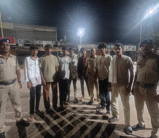 जिला के.सी.जी. पुलिस टीम के द्वारा चलाया गया देर रात्रिकालीन कॉम्बिंग गश्त अभियान…