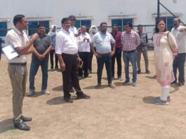 राजनांदगांव: अपर कलेक्टर सीएल मारकण्डेय ने दिग्विजय स्टेडियम में आयोजित जिला स्तरीय अंतर्राष्ट्रीय योग दिवस कार्यक्रम की तैयारियों का लिया जायजा…