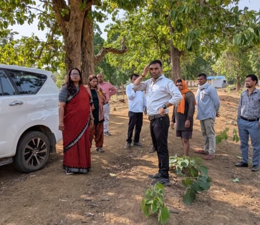 मोहला:जिले के दूरस्थ आदिवासी अंचल मदनवाड़ा पहुंचीं कलेक्टर प्रजापति…