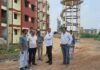 राजनांदगांव: महापौर ने मोहारा में निर्माणाधीन आवासो का किया निरीक्षण…