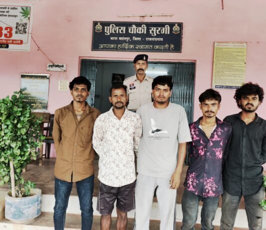 राजनांदगांव: सुरगी पुलिस की कार्रवाई, शांति भंग करने के आरोप में 5 उपद्रवी गिरफ्तार…