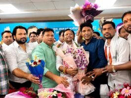 कांग्रेसजनों ने मनाया दीपक बैज का जन्मदिन, राजीव भवन में हुआ सम्मान समारोह…
