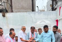 राजनांदगांव: महापौर ने महावीर वार्ड नं. 37 में आंगनबाड़ी भवन निर्माण के लिये किया भूमिपूजन…