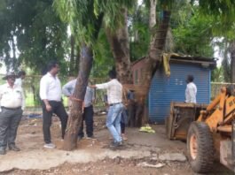 राजनांदगांव: शीतला मंदिर नेहरू उद्यान के पास से हटा अतिक्रमण…