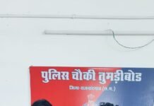 राजनांदगांव: ढाबे के पास अवैध शराब बेचते युवक को तुमड़ीबोड़ पुलिस ने दबोचा, शराब और नकदी जब्त…