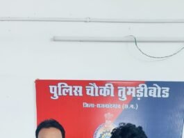 राजनांदगांव: ढाबे के पास अवैध शराब बेचते युवक को तुमड़ीबोड़ पुलिस ने दबोचा, शराब और नकदी जब्त…
