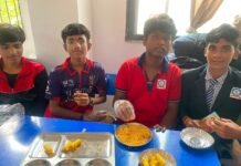 राजनांदगांव: प्रयास आवासीय विद्यालय के विद्यार्थियों द्वारा लगाया गया फूड स्टॉल…