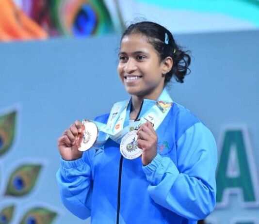 राजनांदगांव की बेटी ज्ञानेश्वरी यादव ने कॉमनवेल्थ खेलों में जीता रजत पदक…