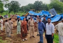 राजनांदगांव: बुलडोजर चलाकर शासकीय घास भूमि से हटाया गया अतिक्रमण…