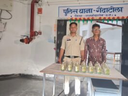 राजनांदगांव: महाराष्ट्र निर्मित अवैध शराब बेचते युवक को गैंदाटोला पुलिस ने किया गिरफ्तार, भेजा जेल…