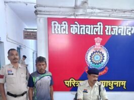 राजनांदगांव: शराब पीने के लिए पैसे नहीं देने पर युवक से मारपीट, आदतन बदमाश गिरफ्तार…