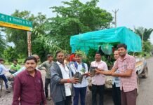 राजनांदगांव:तेजस्वी शिक्षा एवं सेवा समिति ने चलाया पौधारोपण जागरूकता अभियान, राहगीरों को बांटे नि:शुल्क फलदार एवं छायादार पौधे…