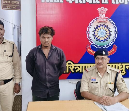 राजनांदगांव: राहुल नगर में हंगामा करने वाला आदतन आरोपी गिरफ्तार, कोतवाली पुलिस ने भेजा जेल…