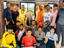 राजनांदगांव: सावन के प्रथम दिन निकली डाक कांवड़ यात्रा, सिंघोला महाकाल धाम में हुआ जलाभिषेक…