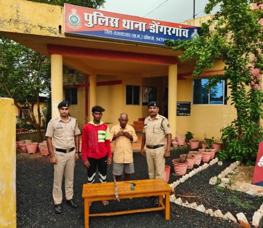 राजनांदगांव: डोंगरगांव पुलिस की त्वरित कार्रवाई, हत्या के प्रयास के दो आरोपी 24 घंटे के भीतर गिरफ्तार…
