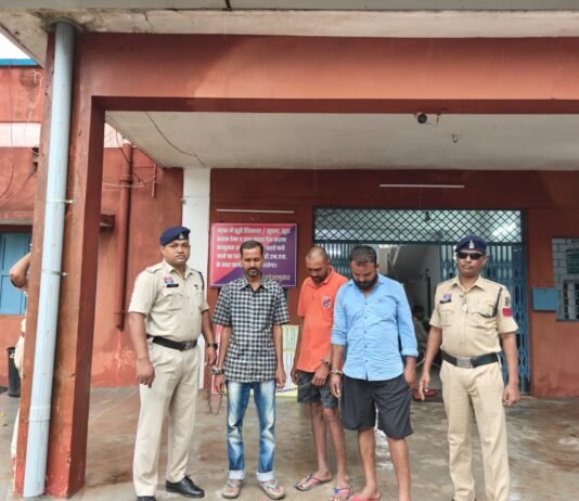 राजनांदगांव: गांव में विवाद कर शांति भंग करने वाले तीन लोगों पर लालबाग पुलिस की प्रतिबंधात्मक कार्रवाई…