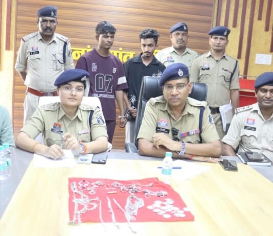 राजनांदगांव: सीसीटीवी फुटेज से खुली ब्लाइंड चोरी की गुत्थी, नागपुर से अंतर्राज्यीय चोर गिरोह के दो आरोपी गिरफ्तार…