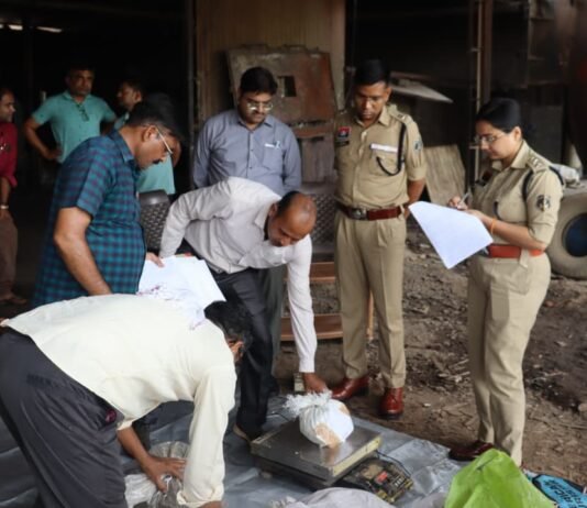 राजनांदगांव में 59 एनडीपीएस प्रकरणों की जब्त सामग्री नष्ट, 270 किलो गांजा और 1847 नशीली गोलियां की गईं नष्ट…