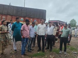 राजनांदगांव: महापौर ने यातायात नगर जीर्णोद्धार कार्य का किया निरीक्षण…