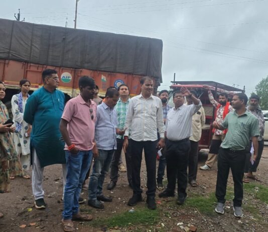 राजनांदगांव: महापौर ने यातायात नगर जीर्णोद्धार कार्य का किया निरीक्षण…