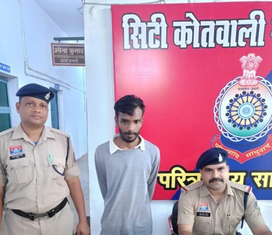 राजनांदगांव : नए बस स्टैंड पर चाकू लहराकर दहशत फैलाने वाला आदतन बदमाश गिरफ्तार…