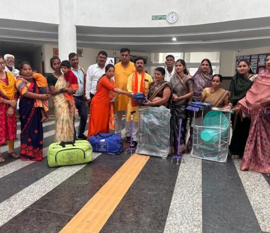 सीआरसी राजनांदगांव में दिव्यांगजनों की सुगम पहुँच हेतु सीसी सड़क निर्माण कार्य का भूमि पूजन संपन्न…