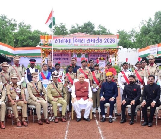 राजनांदगांव: जिले में अपूर्व उत्साह एवं उल्लास के साथ स्वतंत्रता दिवस मनाया गया…