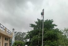 राजनांदगांव: आयुक्त जी.आर. मरकाम ने किया मोहारा फिल्टर प्लांट मेें ध्वजारोहण…