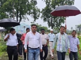 राजनांदगांव: मोहड़ मे सोलर प्लांट स्थापना के लिए महापौर ने किया स्थल निरीक्षण…
