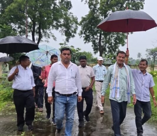 राजनांदगांव: मोहड़ मे सोलर प्लांट स्थापना के लिए महापौर ने किया स्थल निरीक्षण…