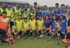 राजनांदगांव: पटरी पार के खिलाड़ियों ने अंतर्राष्ट्रीय हॉकी स्टेडियम में हॉकी मैच खेलकर मनाया खेल दिवस…
