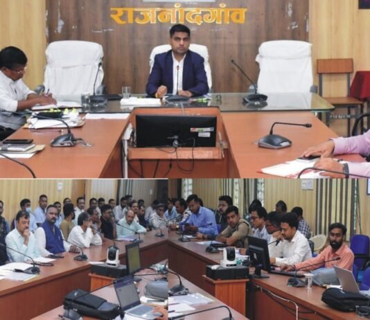 राजनांदगांव: सड़क दुर्घटनाओं की रोकथाम के साथ दुर्घटना पीडि़तों को त्वरित राहत दिलाएं – कलेक्टर…