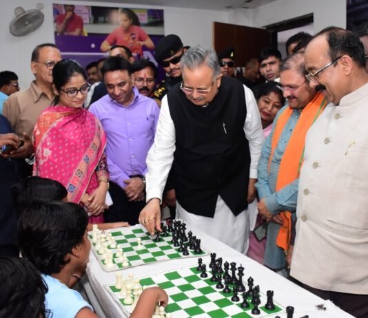 राजनांदगांव: आज के बच्चे कल शतरंज की दुनिया में बनेंगे बरगद का पेड़ – विधानसभा अध्यक्ष डॉ. रमन सिंह…