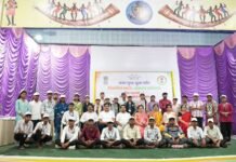 राजनांदगांव के युवाओं ने नशे के खिलाफ लिया संकल्प, राष्ट्र निर्माण में योगदान का दिया संदेश…