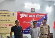 डोंगरगढ़ में अवैध शराब परिवहन पर पुलिस की कार्रवाई, दो आरोपी गिरफ्तार…