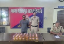 राजनांदगांव: जूपिटर में शराब की खेप लेकर निकला आरोपी गिरफ्तार, 29 पौवा देशी शराब जब्त…