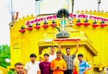 राजनांदगांव: पवित्र सावन माह के प्रथम सोमवार को डाक कांवड यात्रा बागेश्वर धाम रायपुर नाका पहुंची…