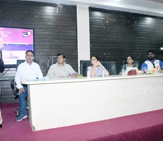 राजनांदगांव: शासकीय दिग्विजय महाविद्यालय ने किया ज्ञानेश्वरी का सम्मान….