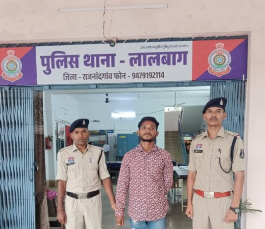 राजनांदगांव: शांति भंग करने वाले निगरानी बदमाश पर लालबाग पुलिस की प्रतिबंधात्मक कार्रवाई…