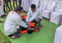 बाढ़ आपदा से निपटने जिले में सफलतापूर्वक किया गया मॉक ड्रिल…