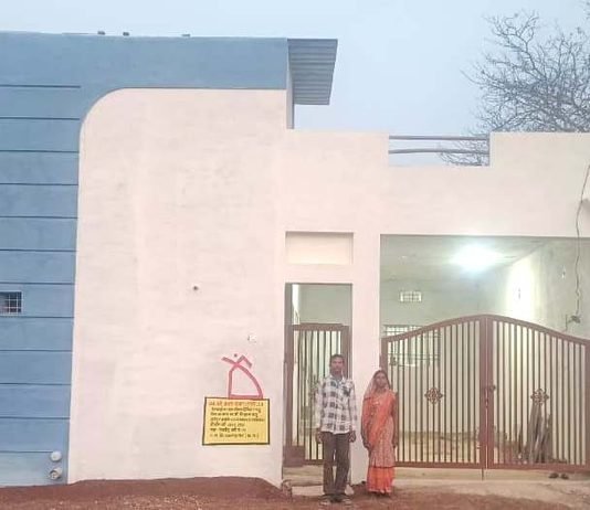 राजनांदगांव: सेवा संकल्प अभियान,ट्रक ड्राईवर दिग्विजय साहू का स्वयं के आवास बनने से बारिश में मिली राहत…