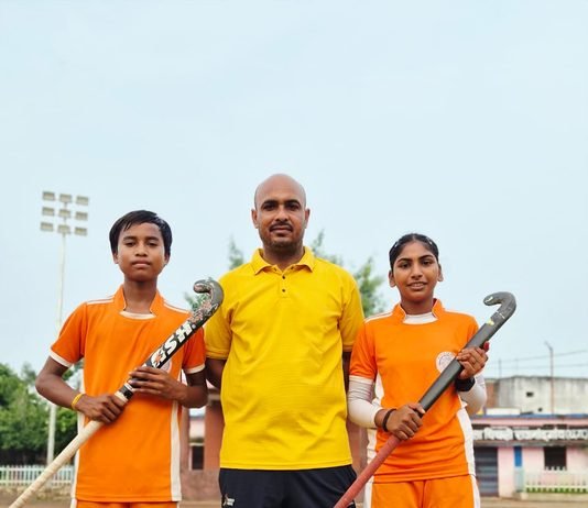 राजनांदगांव: जान्हवी मेश्राम और भावेश निषाद का संभागीय हॉकी दल में चयन…