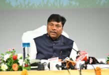 रायपुर : वन एवं जलवायु परिवर्तन मंत्री केदार कश्यप की पत्रवार्ता…