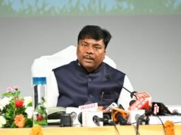 रायपुर : वन एवं जलवायु परिवर्तन मंत्री केदार कश्यप की पत्रवार्ता…