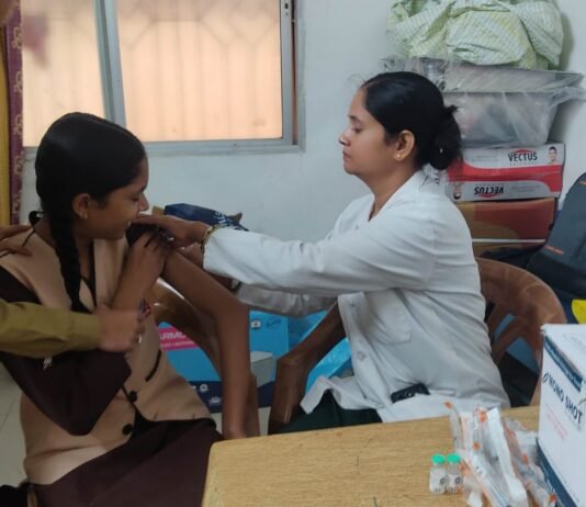 राजनांदगांव: जिले में एचपीवी टीकाकरण अभियान को मिला उत्साहजनक प्रतिसाद…