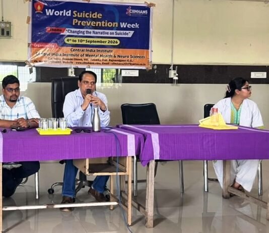 राजनांदगांव: सीएचसी सोमनी में मानसिक स्वास्थ्य विषय पर कार्यशाला का हुआ आयोजन…
