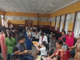 CRC राजनांदगांव में मनाया गया रक्षाबंधन समारोह, 60 लाभार्थियों ने लिया हिस्सा…