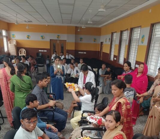 CRC राजनांदगांव में मनाया गया रक्षाबंधन समारोह, 60 लाभार्थियों ने लिया हिस्सा…